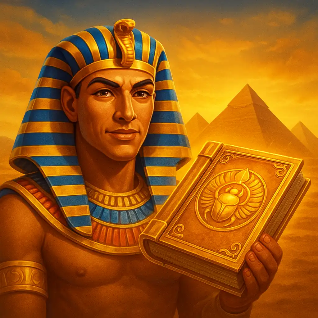 Ramses Book slot game screen